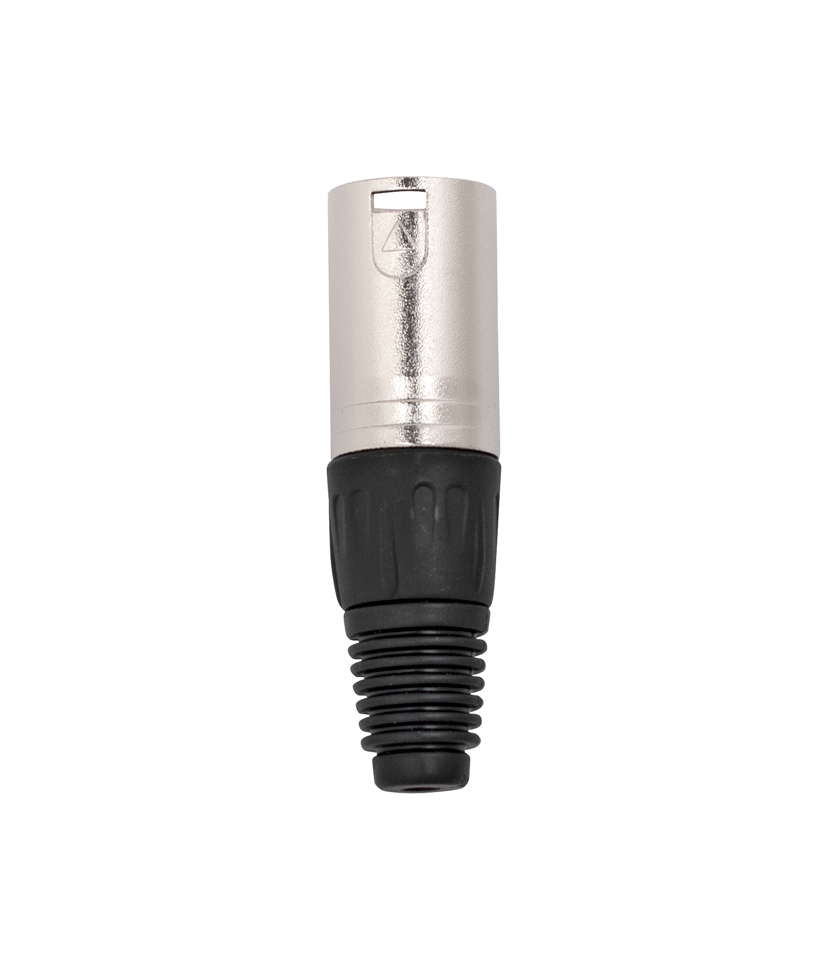 Carson | RP674 | XLR Plug - Male | Nickel Carson | RP674 | XLR Plug - Male | Nickel